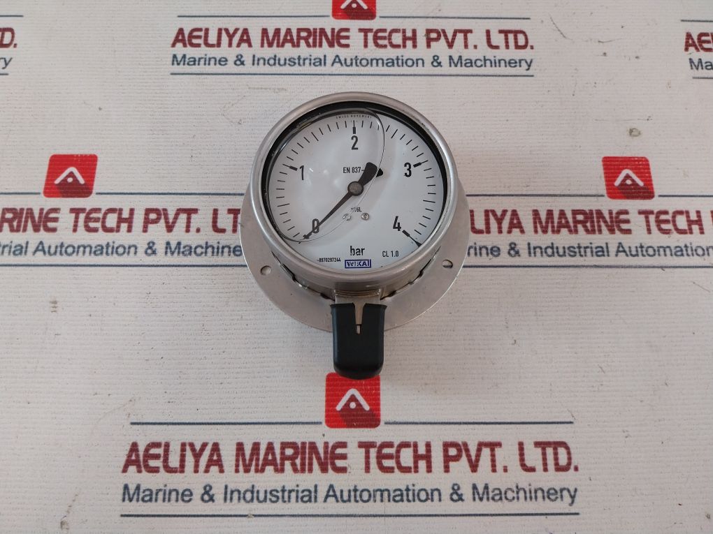 Wika En 837-1 Pressure Gauge 0-4 Bar - Image 3