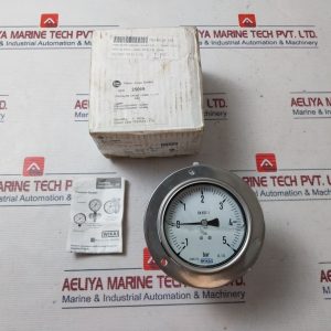 Wika En 837-1 Pressure Gauge -1 To 5 Bar