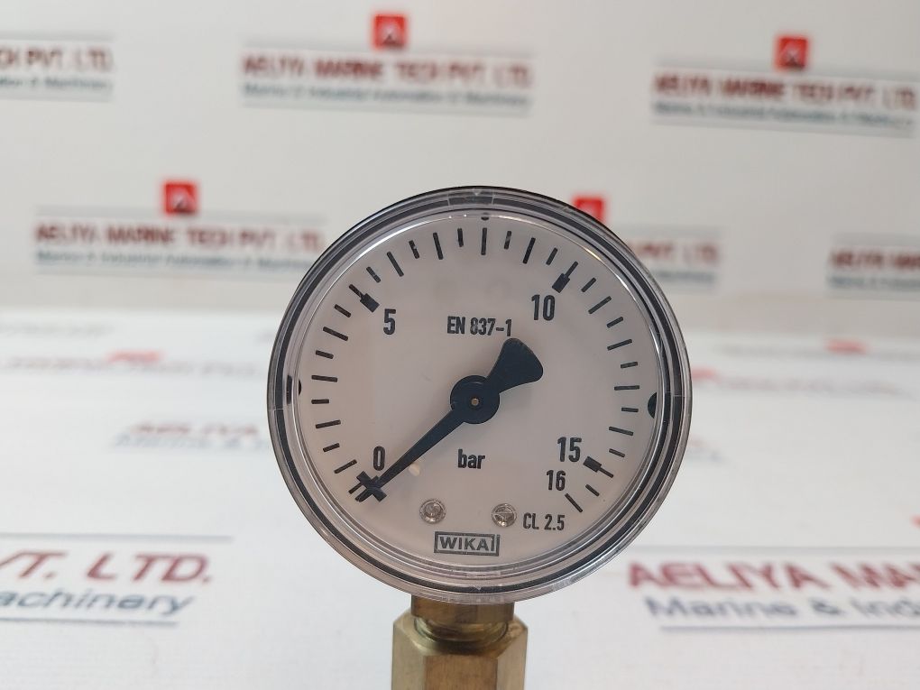 Wika En 837-1x Pressure Gauge 0-16 Bar - Image 6