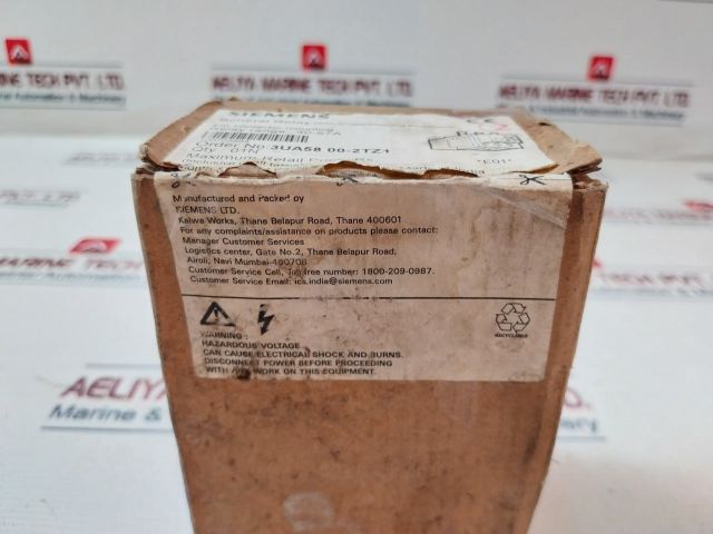 Siemens 3ua58 00-2tz1 Thermal Overload Relay 690v - Image 12