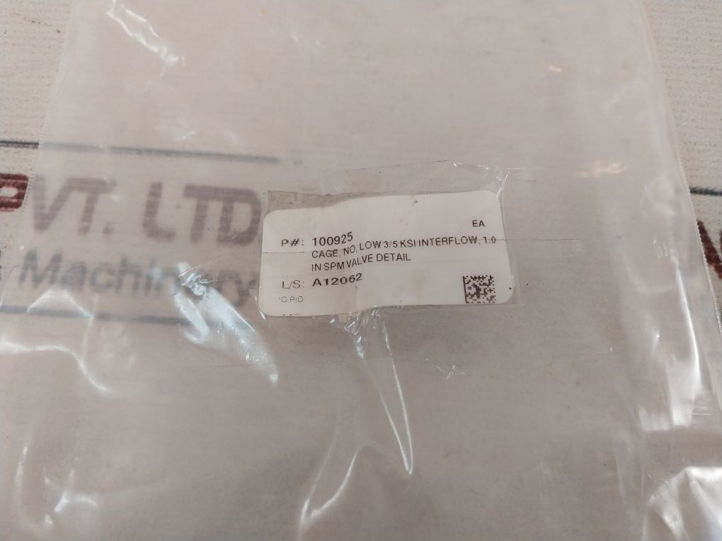 100925 Rev Aa Low 3/5 Ksi Interflow 1.0 In Spm Valve Detail - Image 9