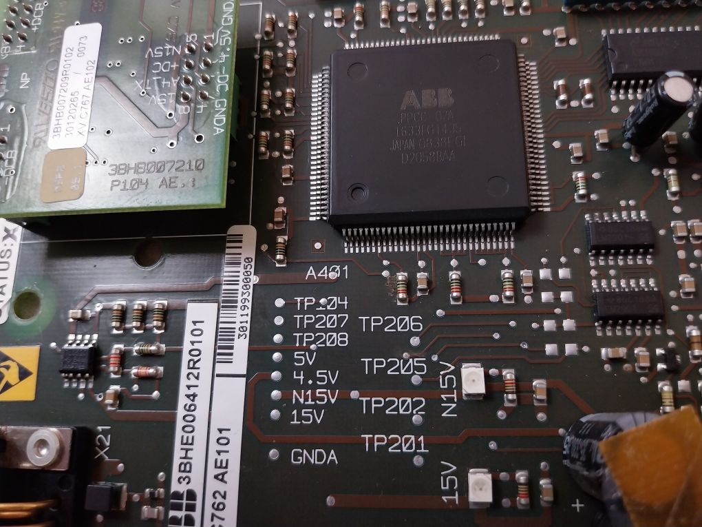 Abb 3bhe006412r0101 Pcb Card - Image 17