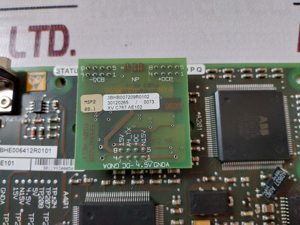 Abb 3bhe006412r0101 Pcb Card - Image 8