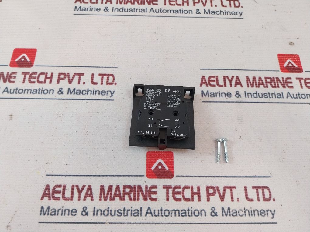 Abb Cal 16-11b Auxiliary Contact Block 10a - Image 3