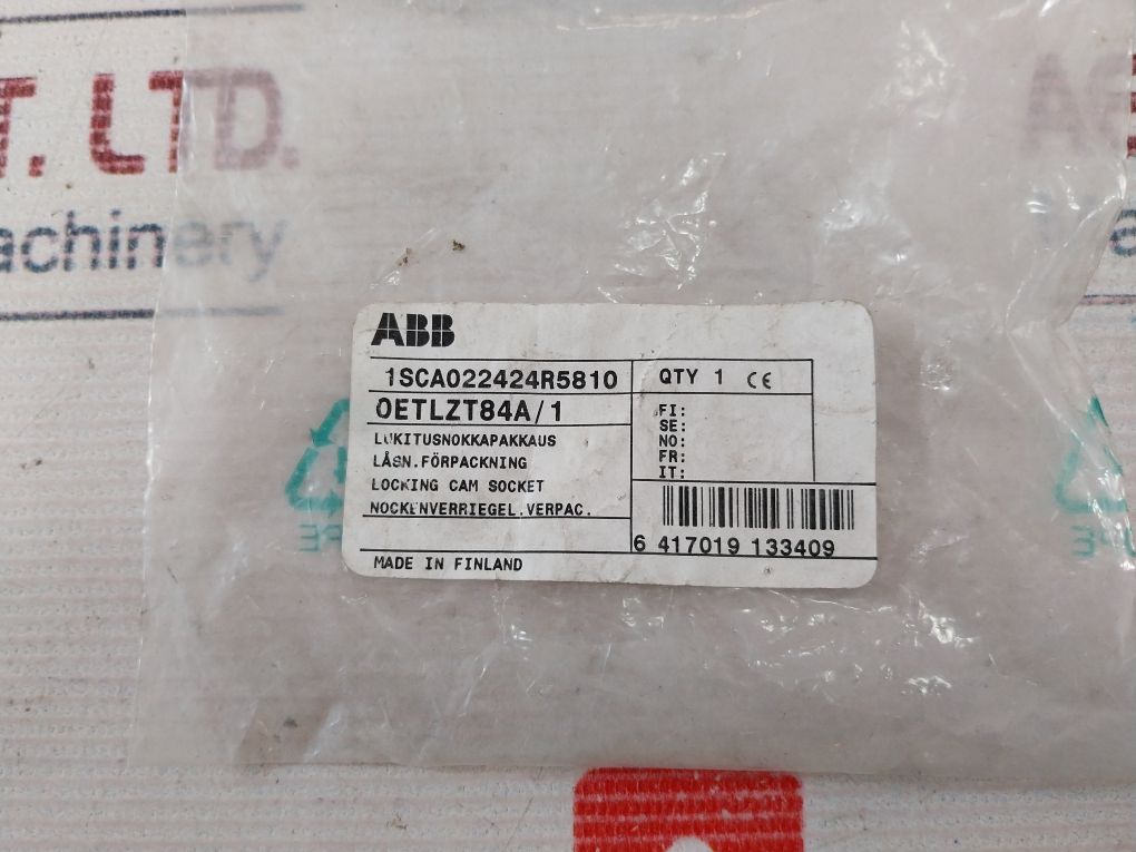 Abb Oetlzt84a/1 Locking Cam Socket - Image 10