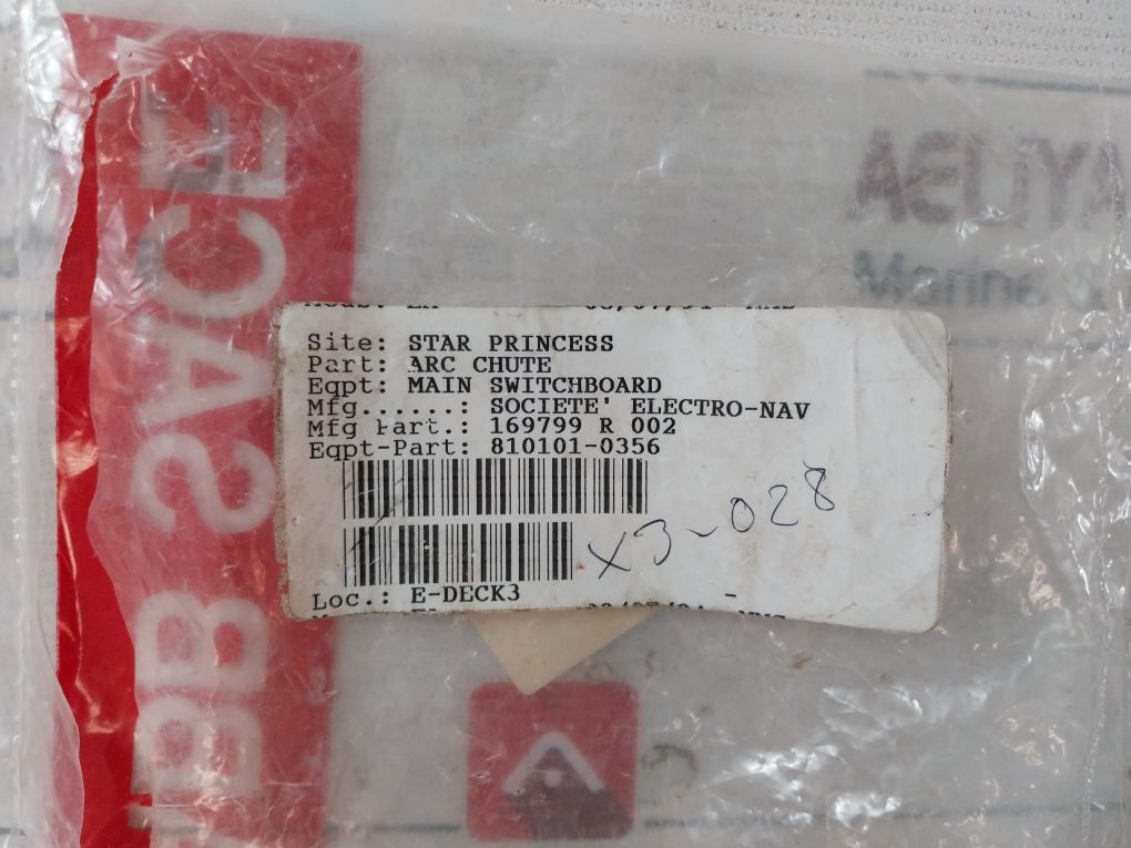 Abb Sace Societe’ Electro-nav Uxab 169799 R002 Arc-chute - Image 10