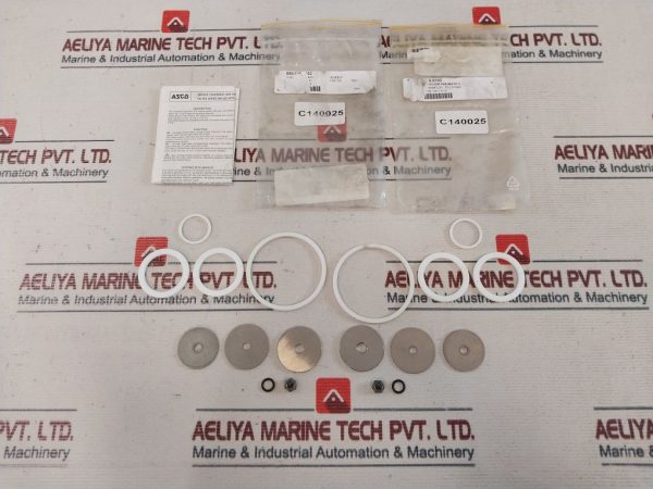 Asco C140025 Teflon & Gasket Kit For Drain Valve 2”