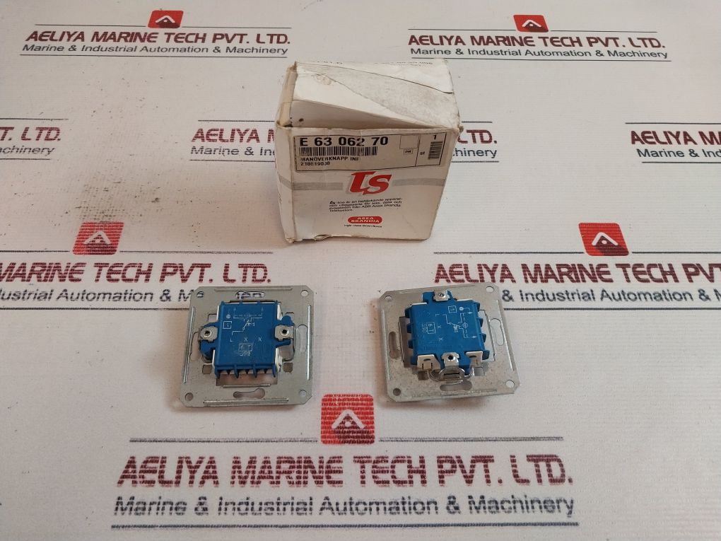 Asea Skandia E 63 062 70 Door Release Pushbutton Wtext