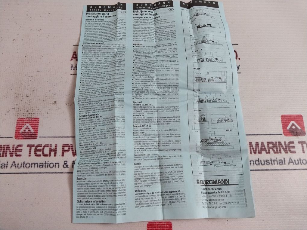 Burgmann Mg1s20/42-z Mechanical Seal - Image 9