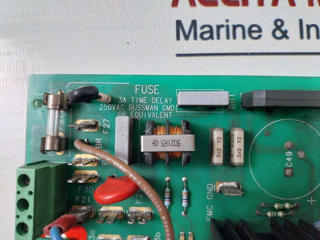 Bussmann Ah385851u002 Dc Speed Regulator Power Board - Image 9