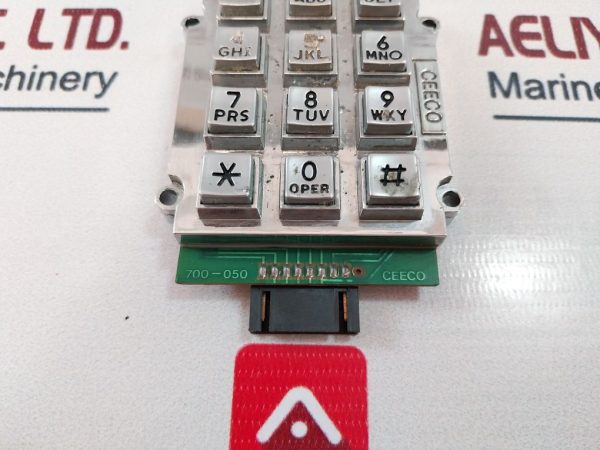 Ceeco 700-050 Alphanumeric Keypad - Image 9
