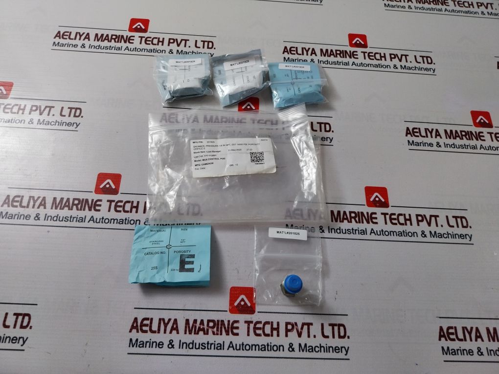 Chemiquip 25s-e Porous Element Pressure Snubber