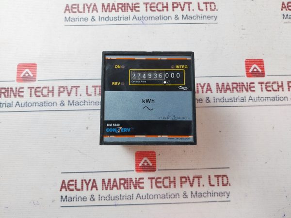 Conzerv Dm 5240 Energy Meter 240v