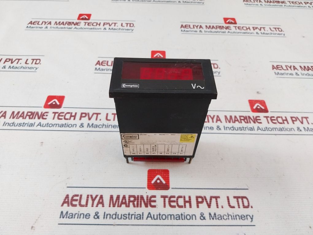 Crompton 262-dgww Voltmeter 0600°c