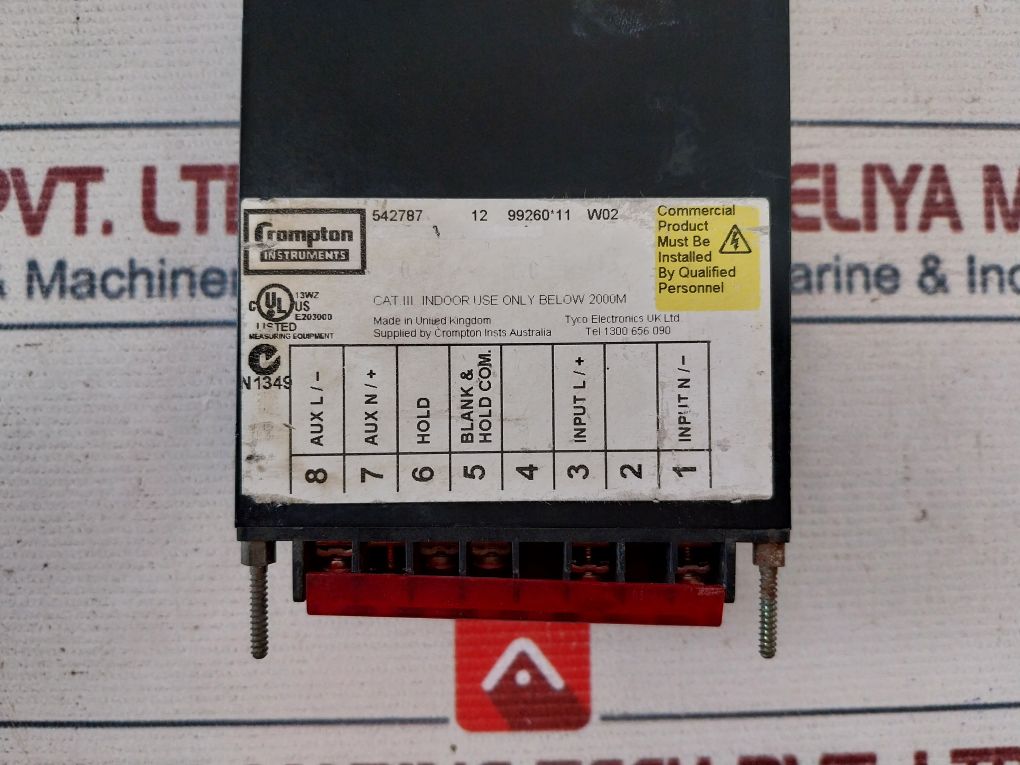 Crompton 262-dgww Voltmeter 0/600°c - Image 11