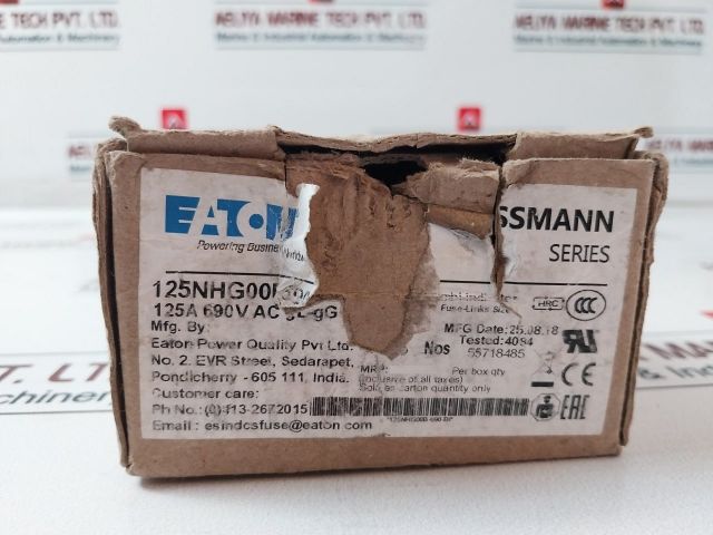 Eaton 125nhg00b-690 Fuse Link 120ka - Aeliya Marine