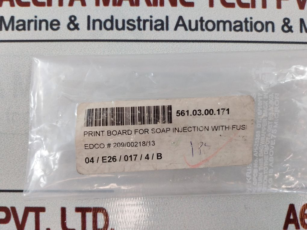 Ed&a 3-pc30z Print Board For Soap Injection With Fuse 230v - Image 15