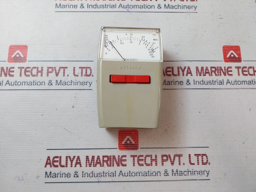 Edgcumbe Peebles Metrohm 500v Ohmmeter Tester - Image 3