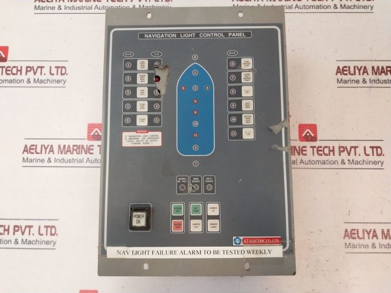 Kt Electric Kt-navicon-b4 Navigation Light Control Panel - Aeliya Marine