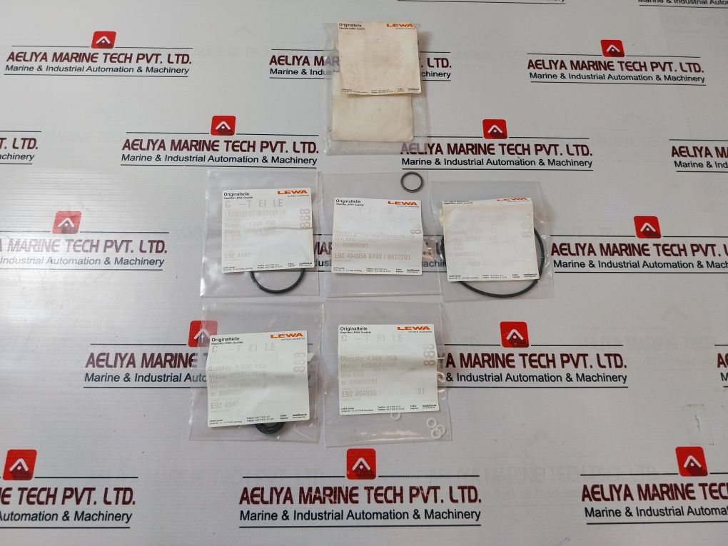 Lewa 114282.1002 Pump Elem Gaskets Radial Seal Ring Kit
