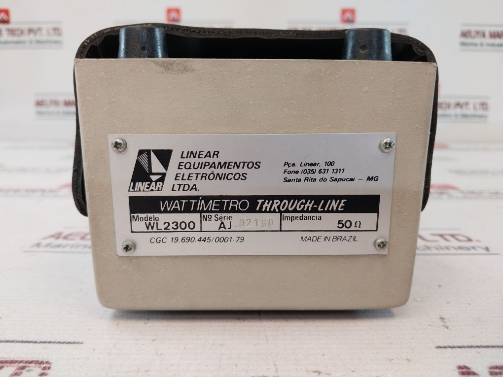 Linear Equipamentos Wl2300 Wattmeter Through-Line 100-250 Mhz - Image 24