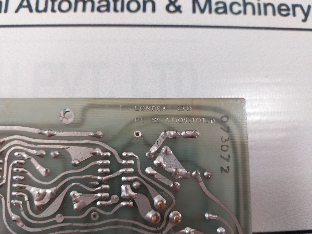 Londex C105.103.d Pcb Card - Image 7