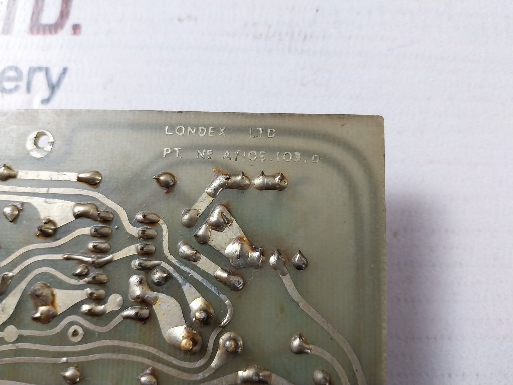 Londex C105.103.d Pcb Card - Image 9