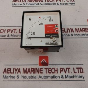 Megacon Ksp34 Phase Monitoring Voltmeter 0-600v