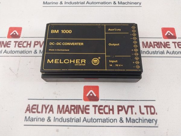 Melcher Bm 1000 Dc-dc Converter 24v