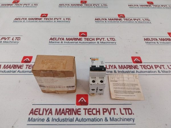 Merlin Gerin C60hb B16 2 Pole Circuit Breaker 415v~