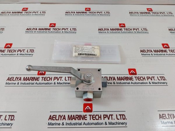 Mha Aker Solutions Pn500-112a-sb01 3-way Ball Valve