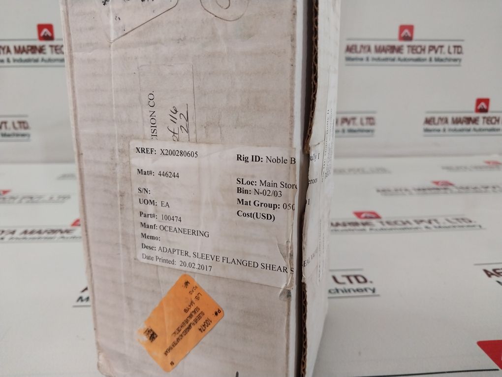 Oceaneering 100474 Adapter Sleeve Flanged Shear Seal Valve - Image 8