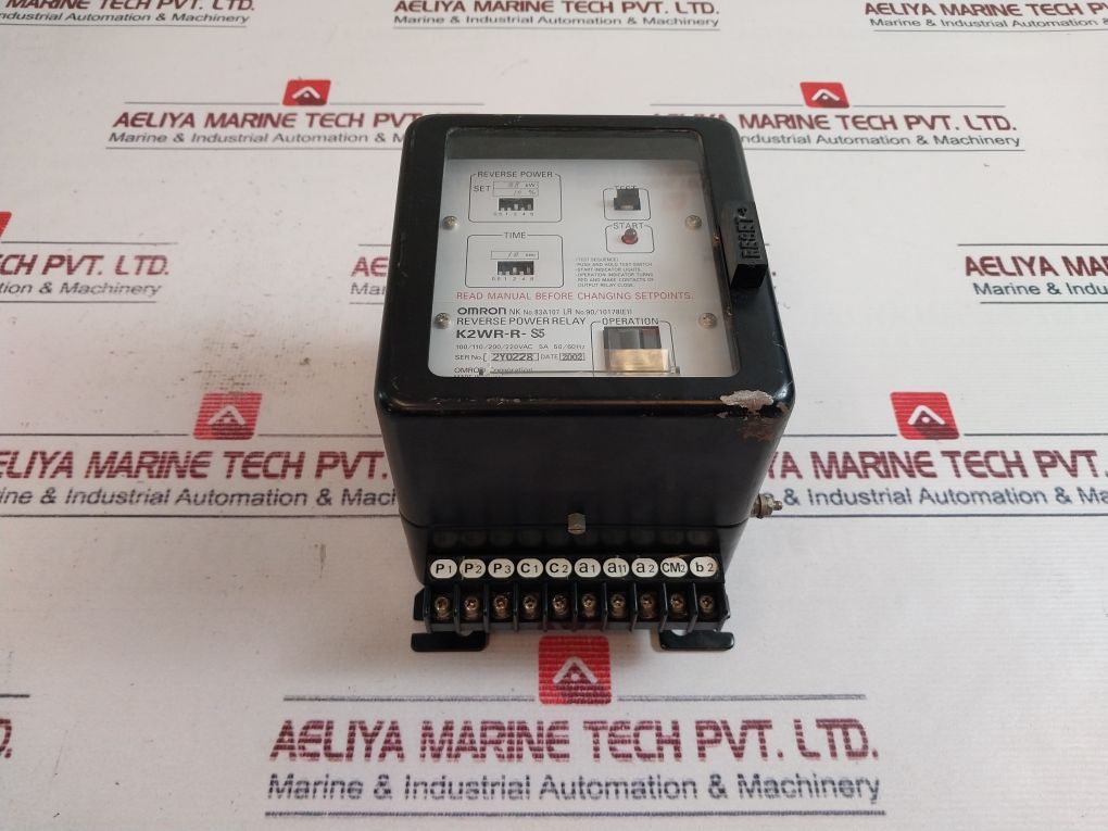 Omron K2wrrs5 Reverse Power Relay Aeliya Marine