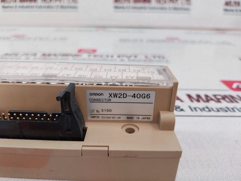 Omron Xw2d40g6 Terminal Block Aeliya Marine