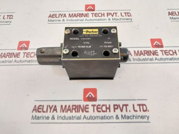 Parker D3a20bn Hydraulic Directional Control Valve