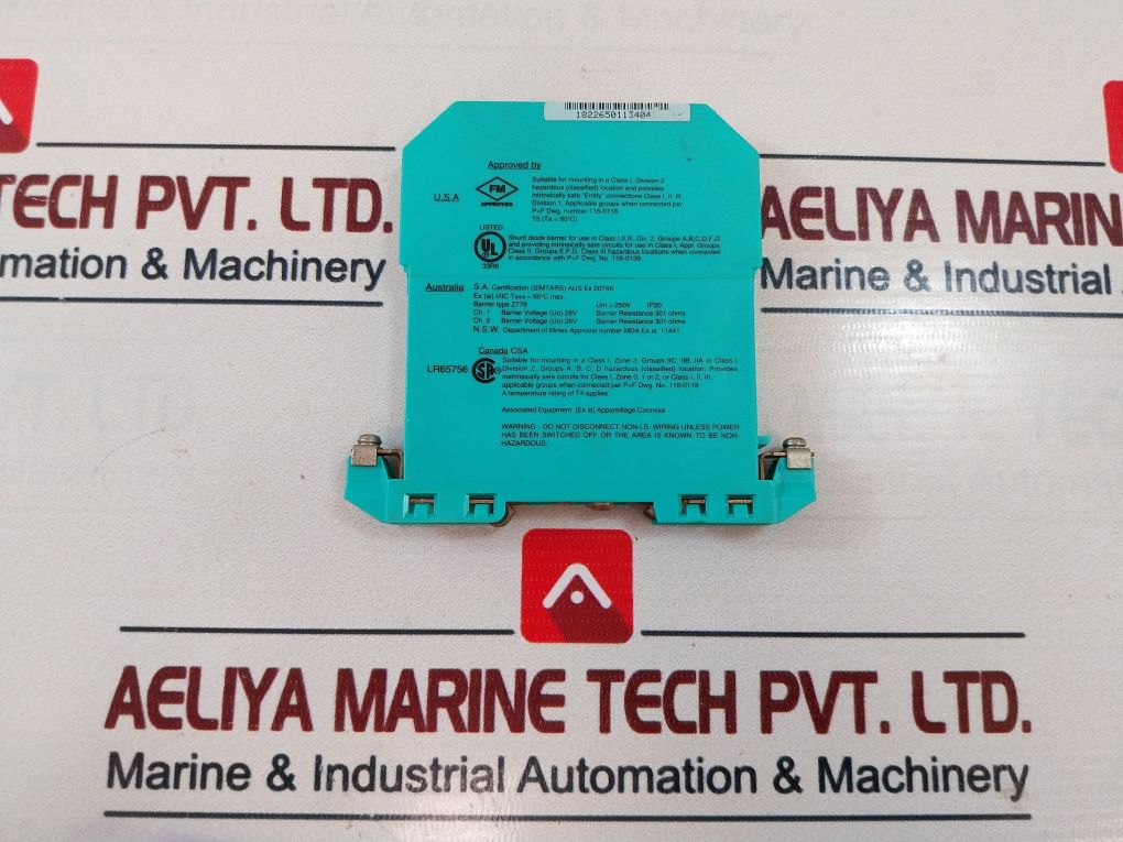 Pepperl+fuchs Z779 Safe Snap Barrier 71806 - Image 9