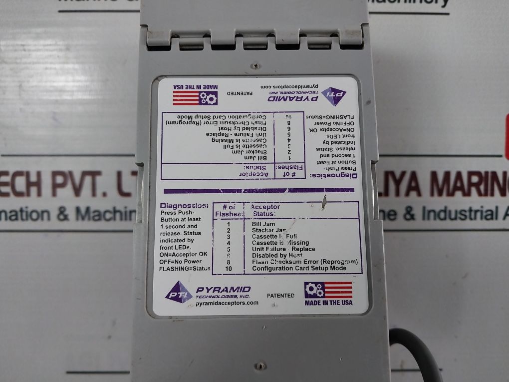 Pyramid Technologies Apex-7400-uc1-aus Bill Validator - Image 11