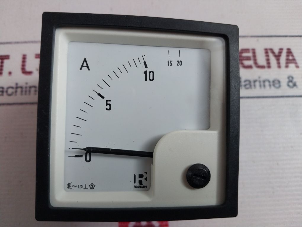 Rishabh Eq72 Ammeter 010a Aeliya Marine