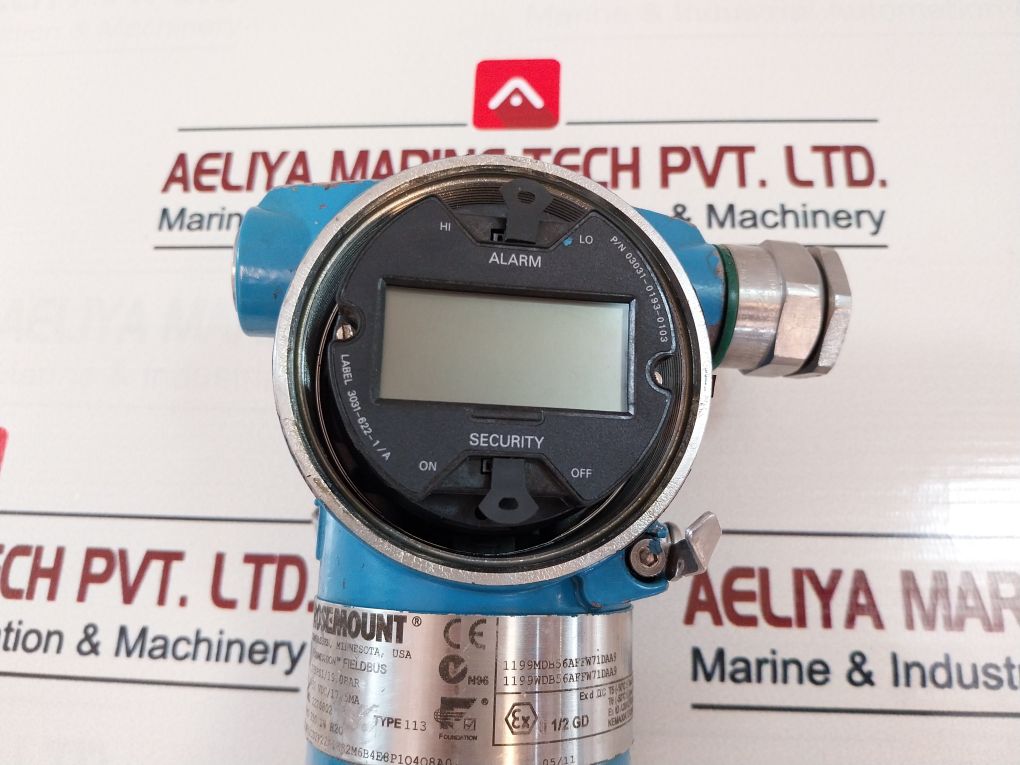 Rosemount 3051cd2f22a1ks2m6b4e8p1q4q8a01 Pressure Transmitter 03031-0193-0103 - Image 15