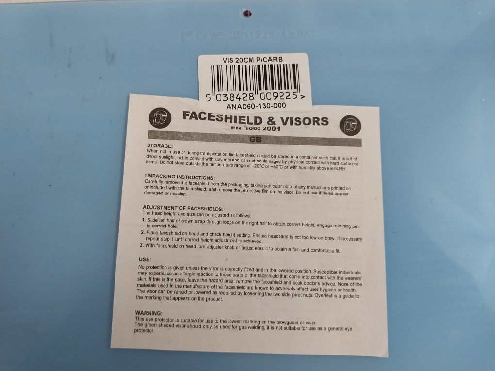 Rs Ana060-130-000 Replacement Visor-Polycarbonate - Image 7