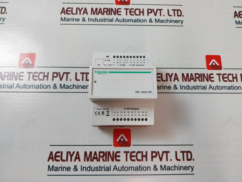 Schneider Electric Tac Xenta 491 Analog Output Module 24 Vac