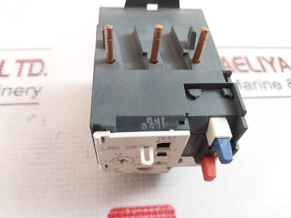 Schneider Electric Telemecanique Lrd 06 Thermal Overload Relay 1-1.6 A - Image 8