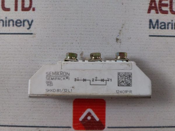 Semikron Skkd 81/12 L1 Rectifier Diode Module - Image 8