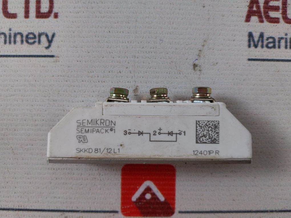 Semikron Skkd 81/12 L1 Rectifier Diode Module - Aeliya Marine