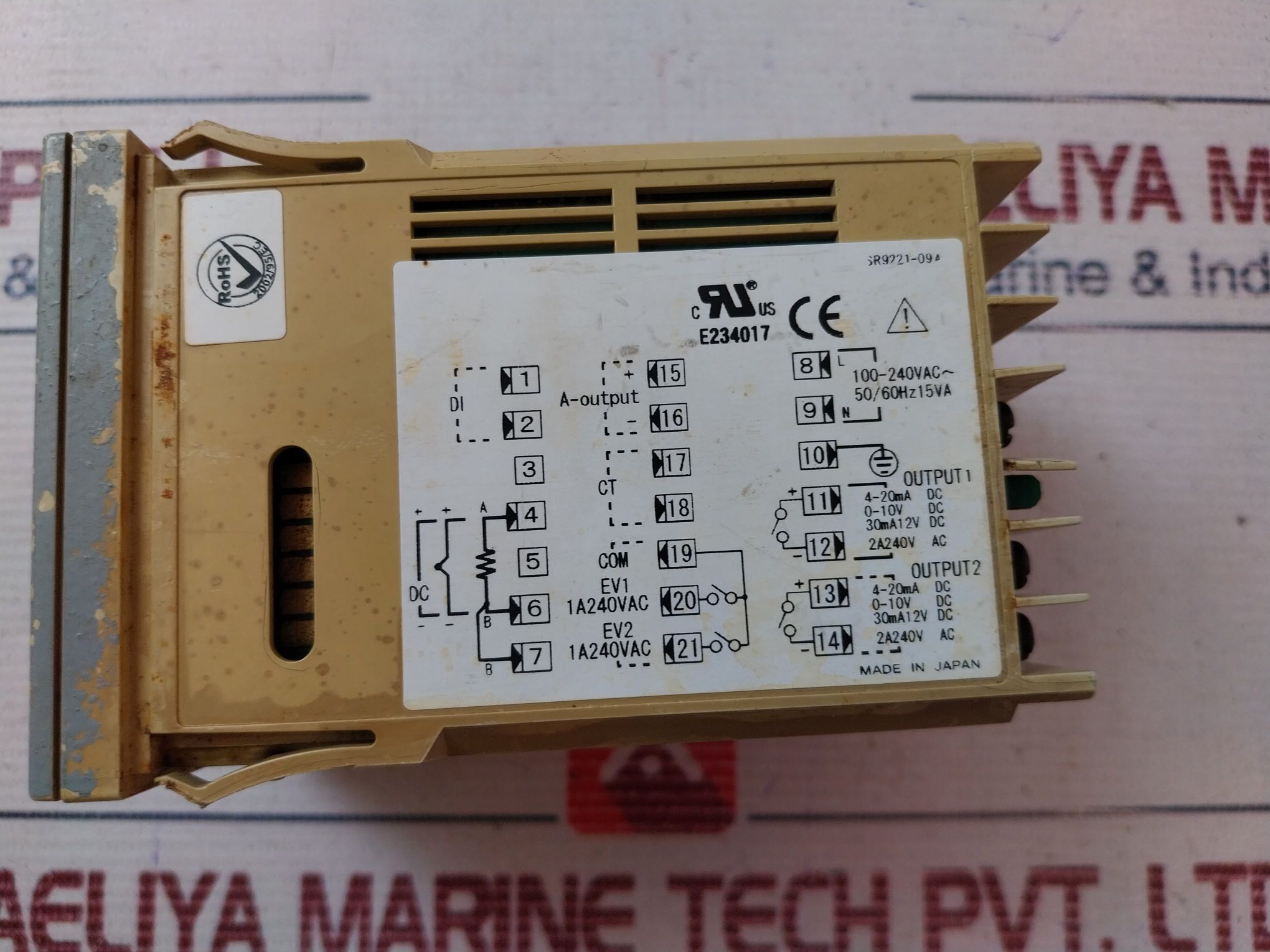 Shimaden Sr92-8y-n-90-1000 Temperature Controller 4-20ma Dc - Image 9