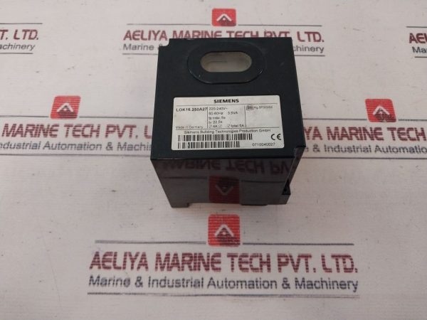 Siemens Lok16.250a27 Oil Burner Controller 220-240v~