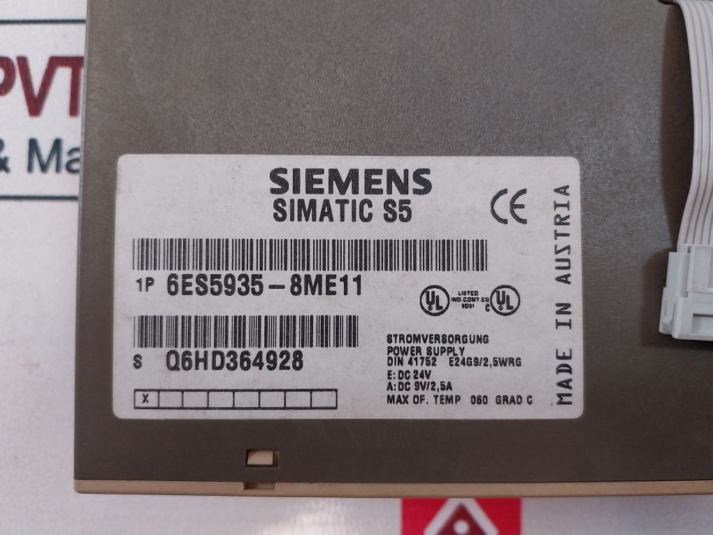 Siemens Simatic S5 6es5935-8me11 Power Supply Module - Image 13