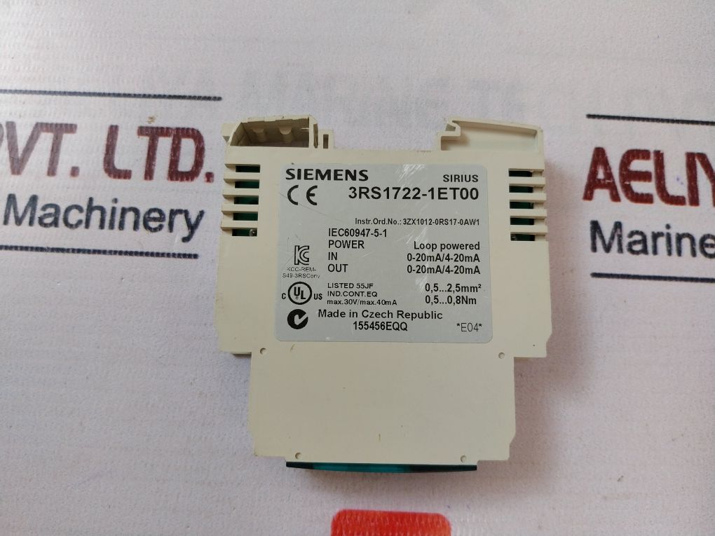 Siemens Sirius 3rs1722-1et00 Interface Converter - Image 9