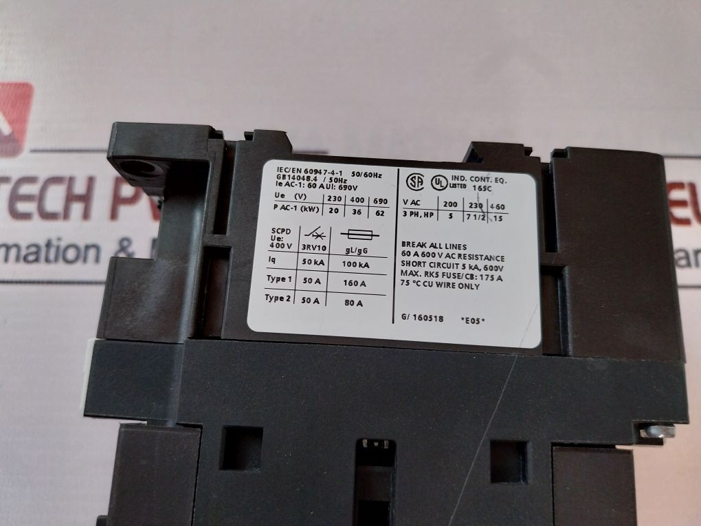 Siemens Sirius 3rt1336-1ap00 Contactor - Image 11