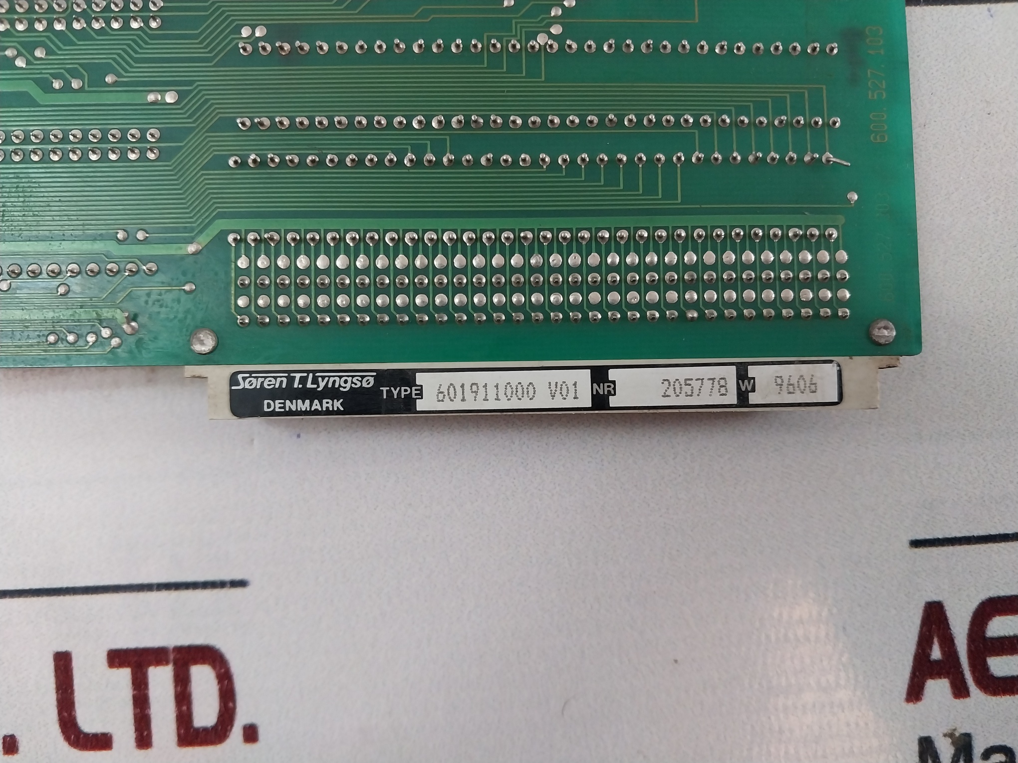 Soren T. Lyngso 601911000 V01 Pcb Card - Image 11